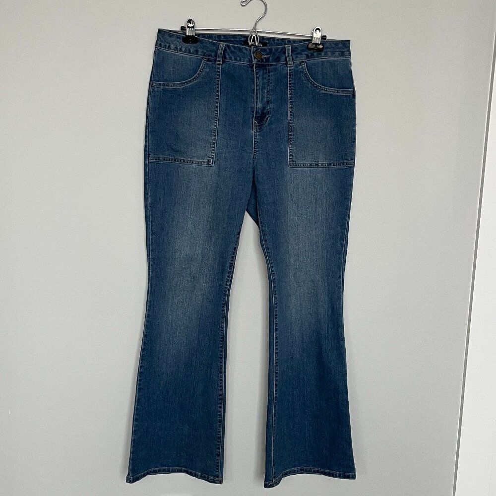 d.jeans Boot Cut w/Patch Pockets Jeans 14
